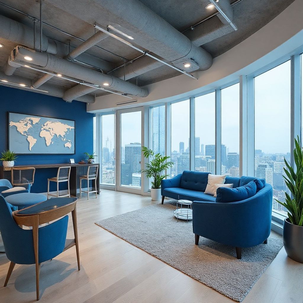 Modern Skyline Travel Co. Office in Toronto
