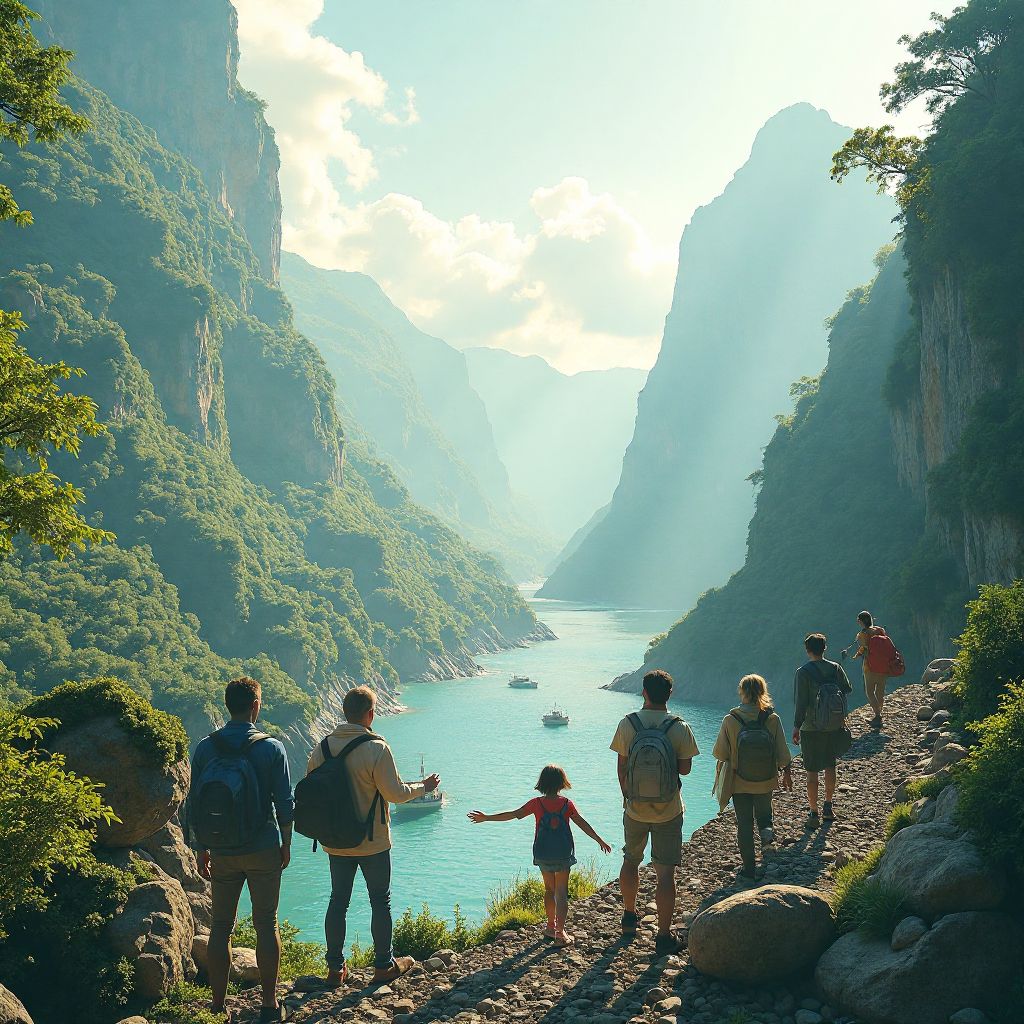 Visual representation of Skyline Travel's vision for the future of travel